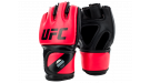 Перчатки MMA для грэпплинга 5 унций (Красные S/M) UFC